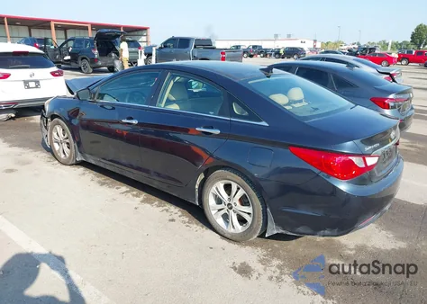 2013 Hyundai Sonata Limited z USA, uszkodzony, nr VIN 5NPEC4AC7DH642043